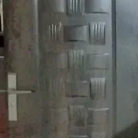 درب چوبی ملامینه با دستگیره و بدون چارچوب