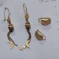 دوجفت گوشواره طلا به فروش میرسد