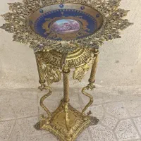 کنارسالنی لیلی و مجنون طلایی سرمه ای