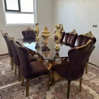 مبلمان ومیز نهار خوری استیل (سلطنتی)|مبلمان خانگی و میز عسلی|شیراز, قدوسی شرقی|دیوار