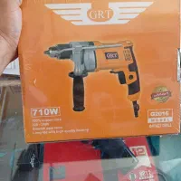 دریل چکشی 2 حالته با ضمانت 710 وات نیم تنه فلز GRT