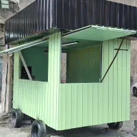 کانکس تجاری چرخ دار