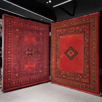 فرش تمدن ۱۲۰۰شانه/تراکم۳۶۰۰ مرکزقاجار ۱۲متری کاشان|فرش|شیراز, فرگاز|دیوار