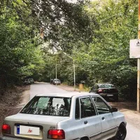 پراید نقره ای مدل ۸۵