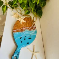 تخته گوشت چوب+رزین|ظروف سرو و پذیرایی|تهران, بازار|دیوار