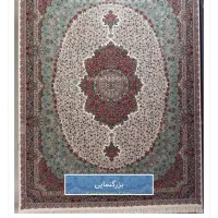 فرش ۹متری دستبافگونه ستاره طلایی کاشان (آکبند)