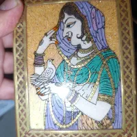 جعبه جواهرات مینا کاری