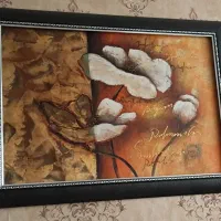 تابلو بوم رنگ روغن