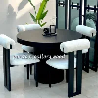 میز نهار خوری میز نهارخوری و صندلی آیسان