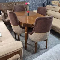 میز و صندلی ناهار خوری میز غذا خوری نو بارجدید|میز و صندلی غذاخوری|مسجد سلیمان, |دیوار