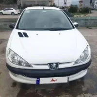 ۲۰۶ سفید مدل ۹۶|خودرو سواری و وانت|رشت, منظریه|دیوار