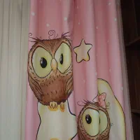 پرده پانچ دار چاپی