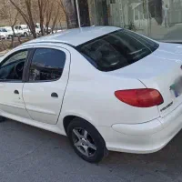 پژو 206 وی 8 صندوق دار تیوفایو بدون رنگ فول کامل