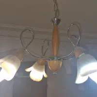 لوستر چهارشاخه|لوستر و چراغ آویز|تبریز, |دیوار