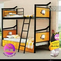 تخت خواب دو طبقه اسپورت(تختخواب ۲دوطبقه)مدل استیکر|تخت و سرویس خواب|مشهد, سپاد|دیوار