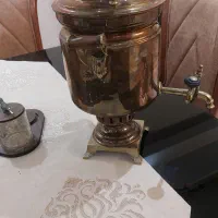 سماور زغالی قدیمی|کلکسیون اشیاء عتیقه|چهارباغ, |دیوار