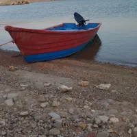 قایق طشت ترتمیز و شیک درحال استفاده.