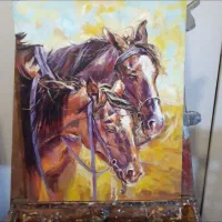 تابلو رنگ روغن|تابلو، نقاشی، عکس|تهران, نیروی هوایی (پیروزی)|دیوار