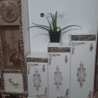 جلو مبلی به همراه جاکفشی و ساعت|مبلمان خانگی و میز عسلی|اهواز, کارون|دیوار