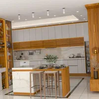 کابینت چوبین دکور(انتخاب با مشتری )