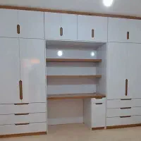 کابینت وکمددیواری اقساط بانصب رایگان|جاکفشی، کمد، دراور|کوهدشت, |دیوار