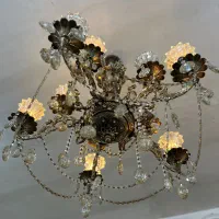 لوستر سلطنطی ۲عدد|لوستر و چراغ آویز|باوی, |دیوار