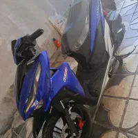 موتور برمودا آبی کاربنی خوشرنگ|موتورسیکلت|شیراز, شهرک نیروی انتظامی|دیوار