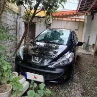 207 پانوراما مشکی  دنده ای فول صفر کیلومتر 1404