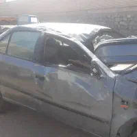 سمند دوگانه تصادفی|خودرو سواری و وانت|فولادشهر, مدیسه|دیوار