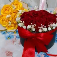 گل  روبانی|گل مصنوعی|زرنه, |دیوار