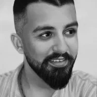 کادو خاص ماندگار‌ تولد سالگرد تابلو چهره سیاه قلم|تابلو، نقاشی، عکس|تبریز, |دیوار