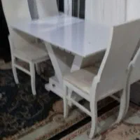 میز ناهارخوری|میز و صندلی غذاخوری|هشترود, |دیوار