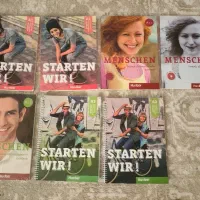 کتاب زبان آلمانی منشن و starten wir