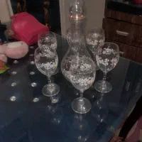 ست تنگ و لیوان هفت پارچه پاشاباغچه ترکیه ای نو|ظروف سرو و پذیرایی|تهران, خاک سفید|دیوار