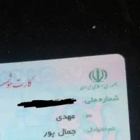 کیف مدارک مشکی گم کردم مهدی جمالپور