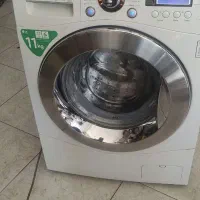 لباسشویی ال جی11کیلویی گیربکسی اصل کره|ماشین لباسشویی و خشک‌کن لباس|محمدشهر, جعفرآباد|دیوار