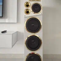 یک جفت باند مکسیدر با میز تلوزیون با یک عدد بوفه