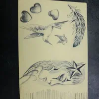 تاتو بدن وشیدلینگ لب