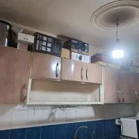 6 تیکه کابینت فلزی طرح چوب