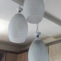 لوستر سه تایی مناسب اتاق خواب واشپزخانه