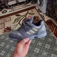 کتونیzx8000 ادیداس لگو، طوسی اورجینال