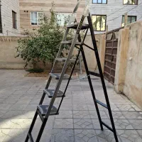 نردبان 7 پله ماندگار|ابزارآلات|محمدیه-قزوین, |دیوار