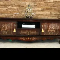 میز تی وی معرق  چوب عالی