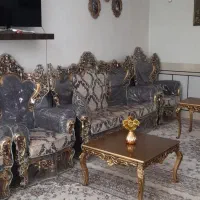 مبل سلطنتی ۸ نفره نو چوب راش