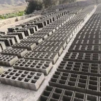 بلوک سیمانی  بلوک سقفی پایه فنس نرده دور باغچه