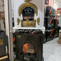 بخاری گازی طرح شومینه بهکاران