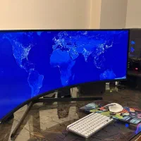 مانیتور ۴۹ اینچ خمیده گیمینگ سامسونگ Odyssey G9|قطعات و لوازم جانبی رایانه|تهران, شهرک دانشگاه شریف|دیوار