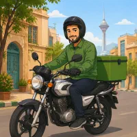 استخدام پیک موتوری