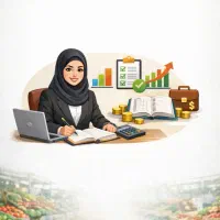 حسابدار خانم آشنا با کامپیوتر