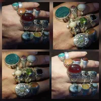 انگشترهای کمیاب دستسازکلکسیونی باسنگهای ارزشمند|جواهرات|تهران, جمهوری|دیوار